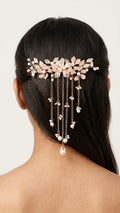 Peach Petal Hairpiece | Ready-to-ship - Touch Of Elegance