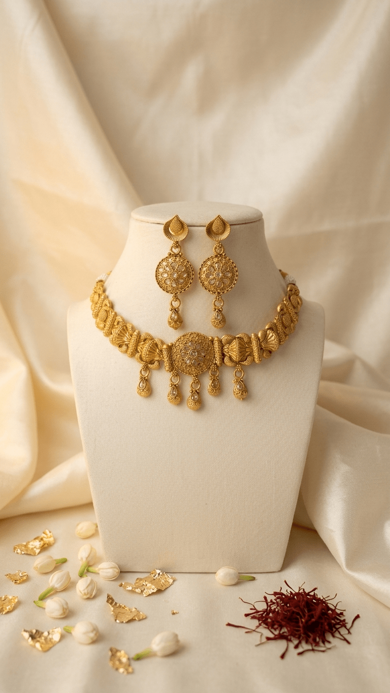 Pia Gold Set | Ready-to-ship - Touch Of Elegance