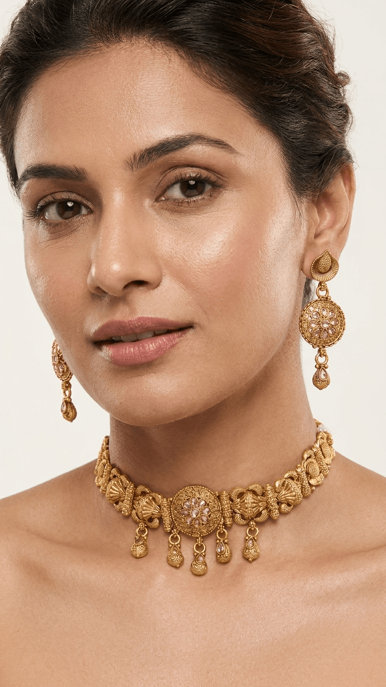Pia Gold Set | Ready-to-ship - Touch Of Elegance