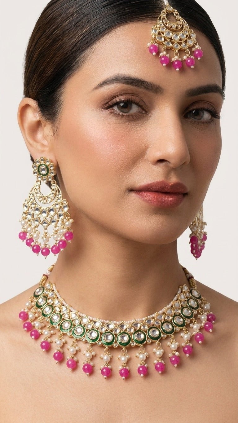 Pink Lotus Set | Ready-to-ship - Touch Of Elegance