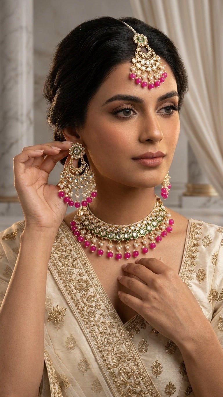 Pink Lotus Set | Ready-to-ship - Touch Of Elegance
