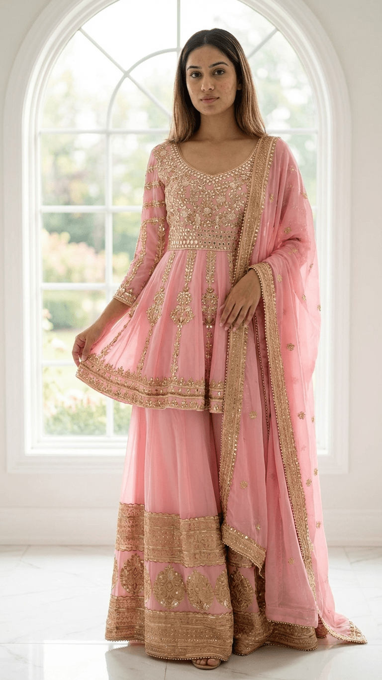 Pink Peony Suit | Made - on - order - Touch Of Elegance