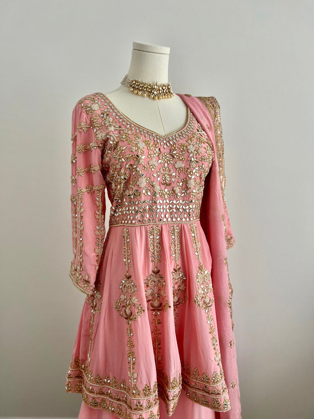 Pink Peony Suit | Made - on - order - Touch Of Elegance