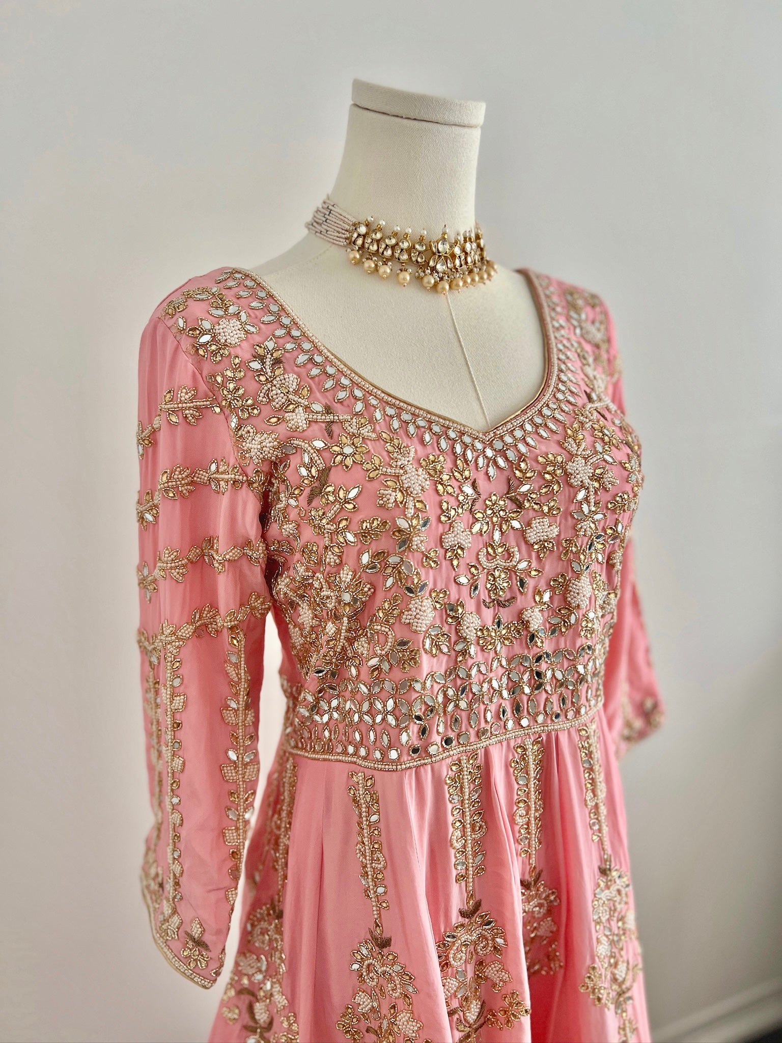 Pink Peony Suit | Made - on - order - Touch Of Elegance
