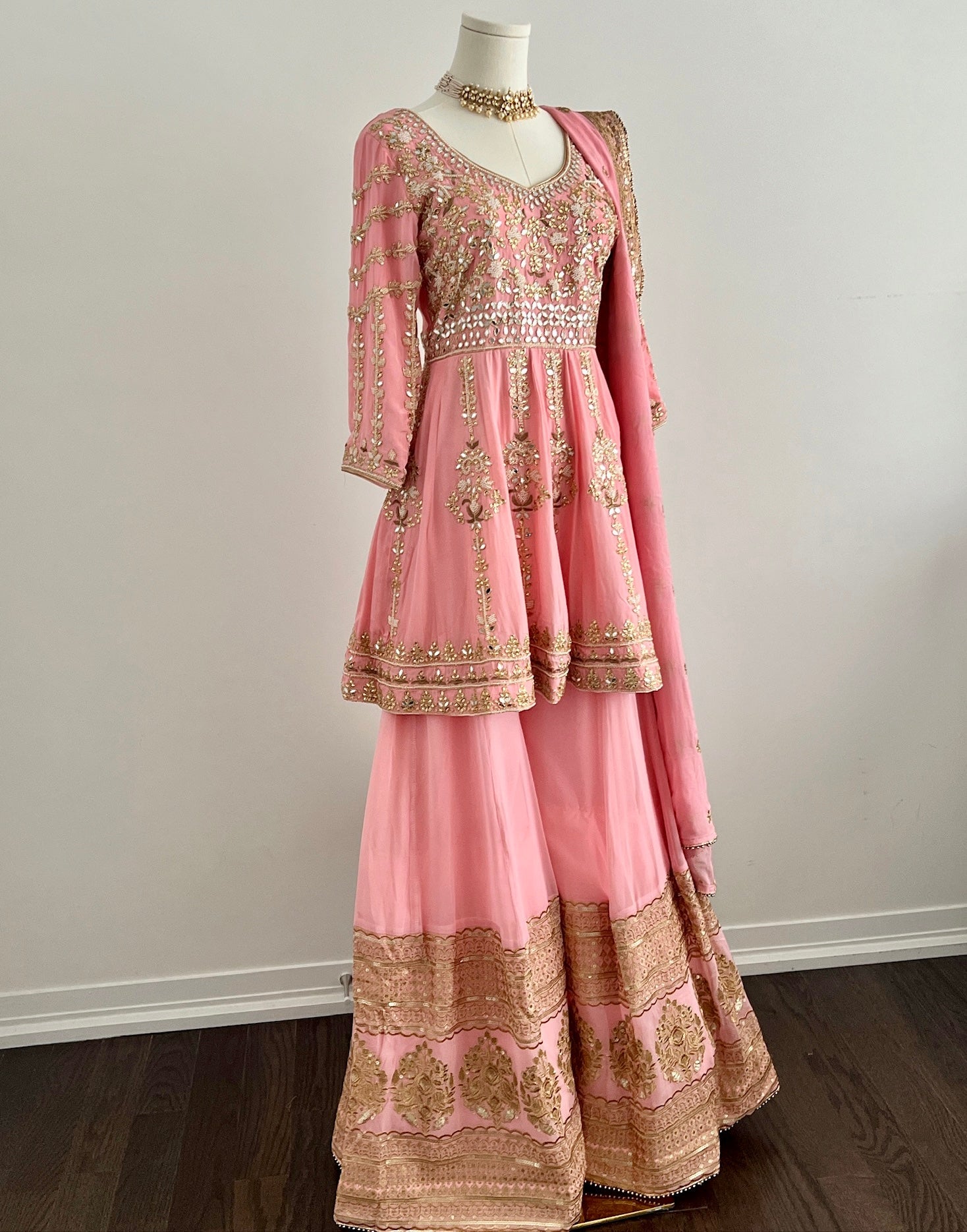Pink Peony Suit | Made - on - order - Touch Of Elegance