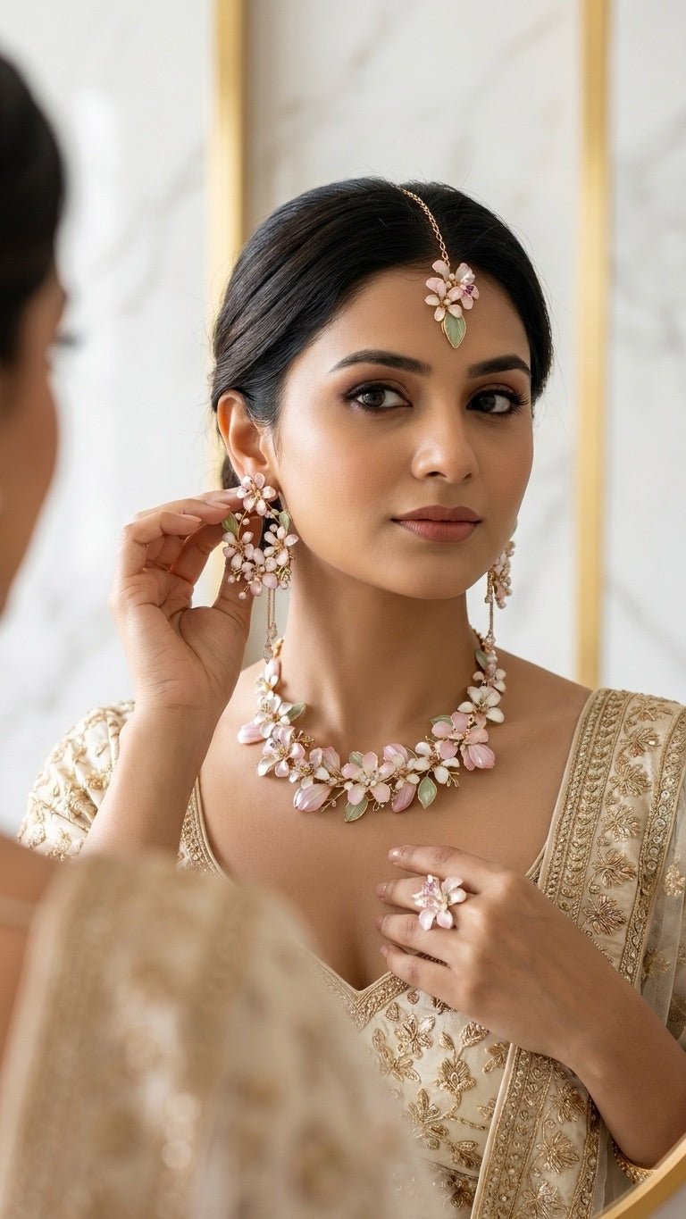 Pink Petal Set | Ready-to-ship - Touch Of Elegance