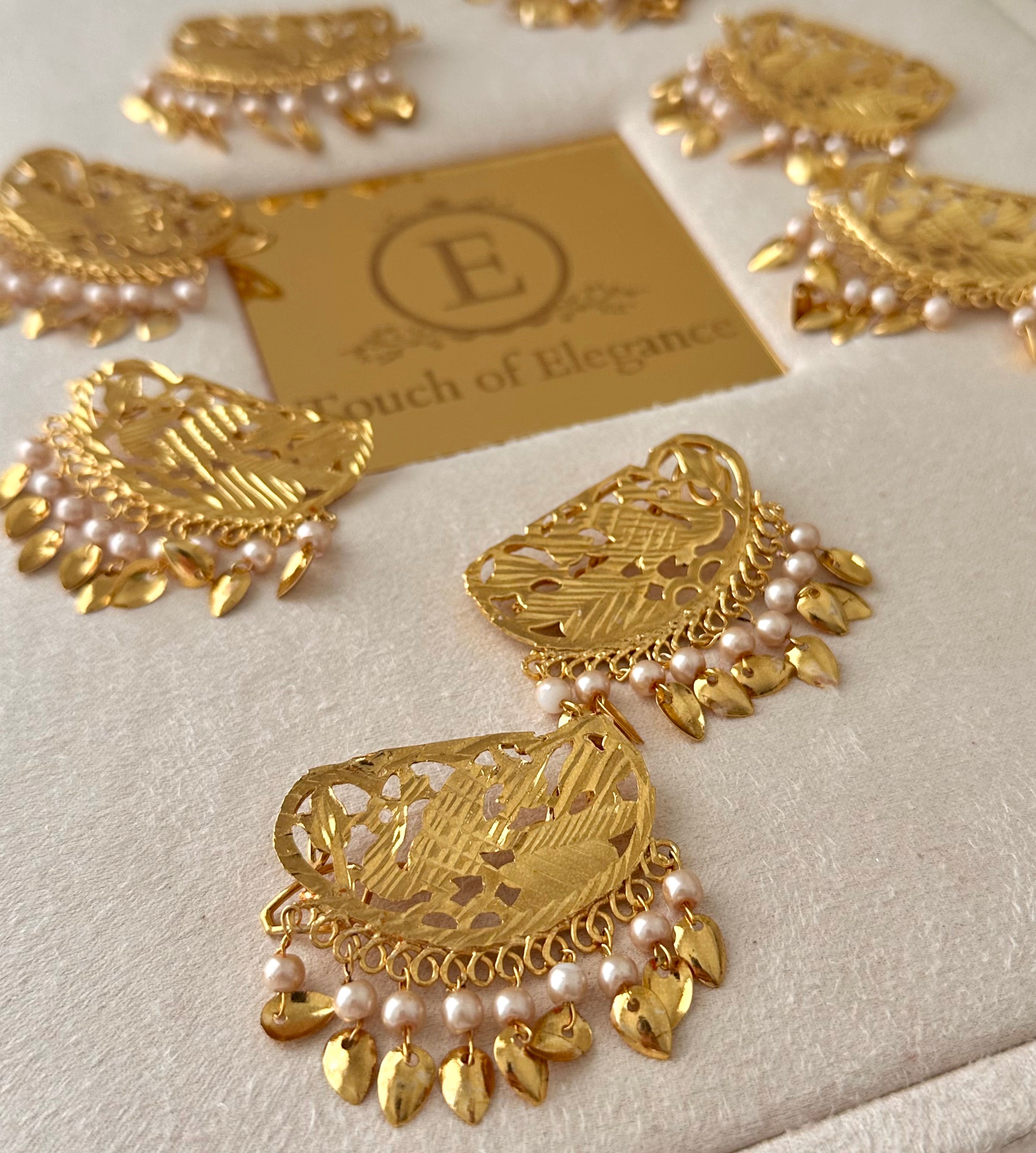 Pippal Patti Hair Clips | Ready - to - ship - Touch Of Elegance