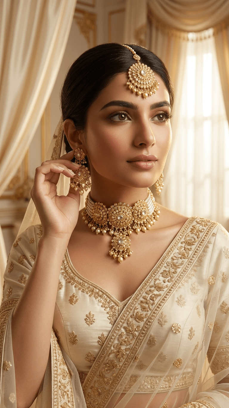Piya Gold Set | Made - on - order - Touch Of Elegance
