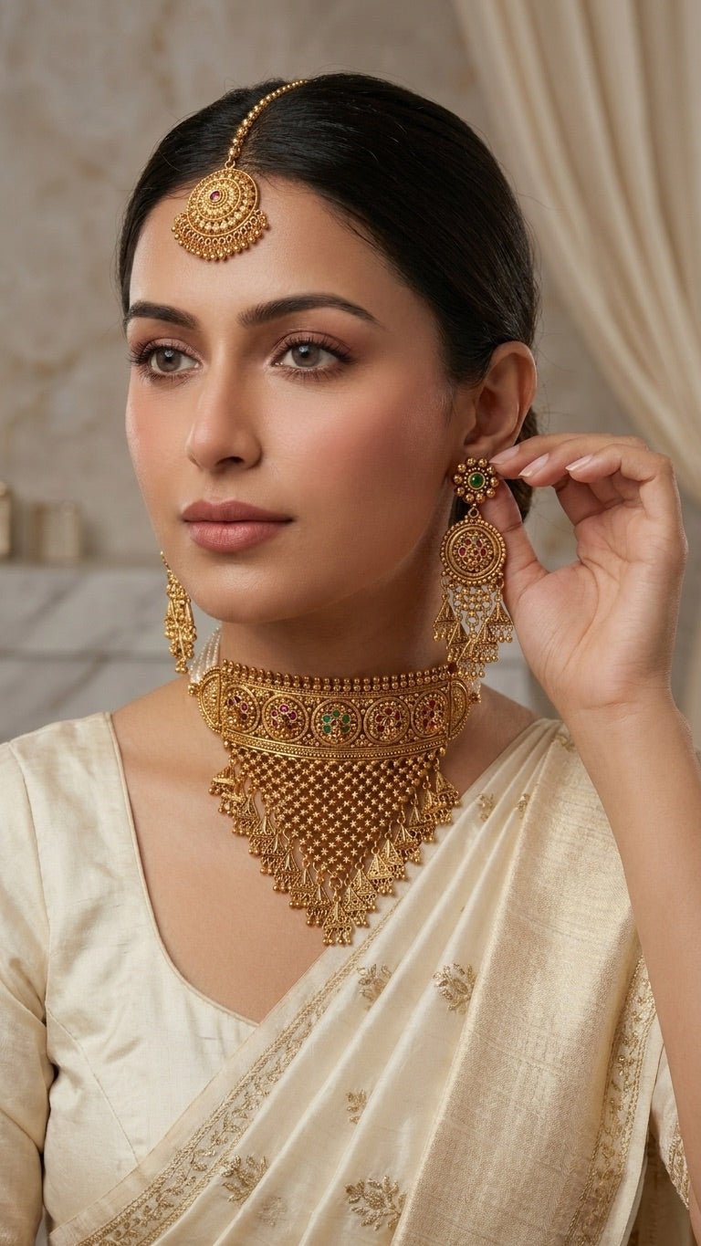 Piya Gold Set | Ready-to-ship - Touch Of Elegance