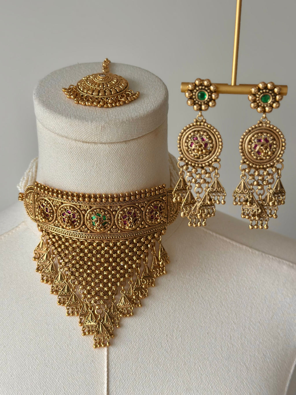 Piya Gold Set | Ready-to-ship - Touch Of Elegance