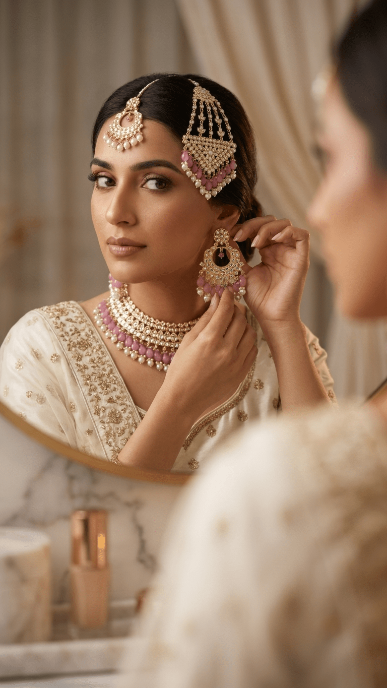 Piyali Purple Set (4-pc) | Ready-to-ship - Touch Of Elegance
