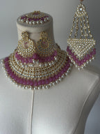 Piyali Purple Set (4-pc) | Ready-to-ship - Touch Of Elegance