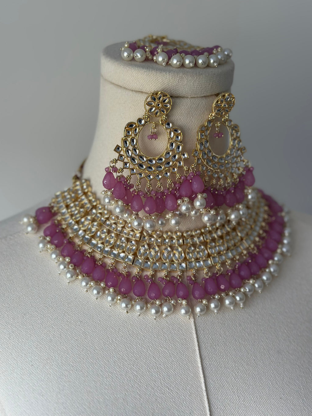 Piyali Purple Set (4-pc) | Ready-to-ship - Touch Of Elegance