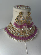 Piyali Purple Set (4-pc) | Ready-to-ship - Touch Of Elegance