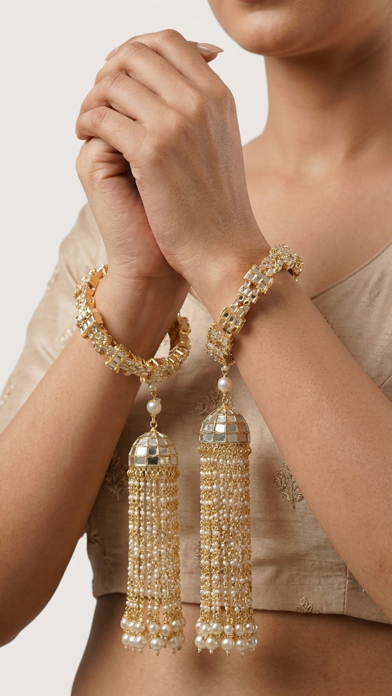 Mother-of-Pearl Mini Kaleeray | Made-on-order