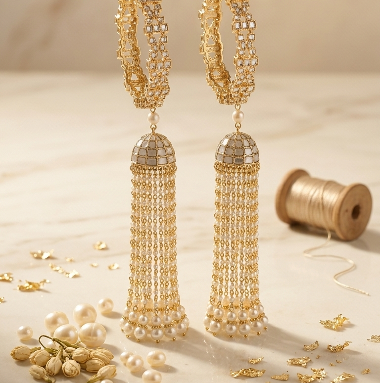 Mother-of-Pearl Mini Kaleeray | Made-on-order