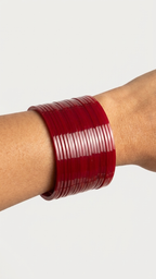 Red Choora Bangles