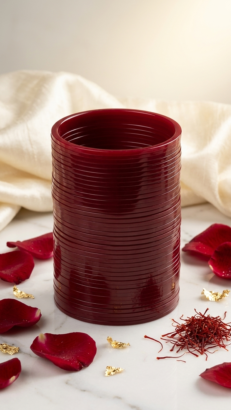 Red Choora Bangles
