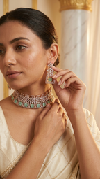 Jiya American Diamond Set | Ready-to-ship