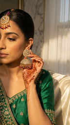 Eisha Earring Tikka Set | Ready-to-ship