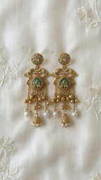 Hania Earrings • Green | Ready-to-ship
