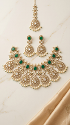Mehal Emerald Set | Ready-to-ship