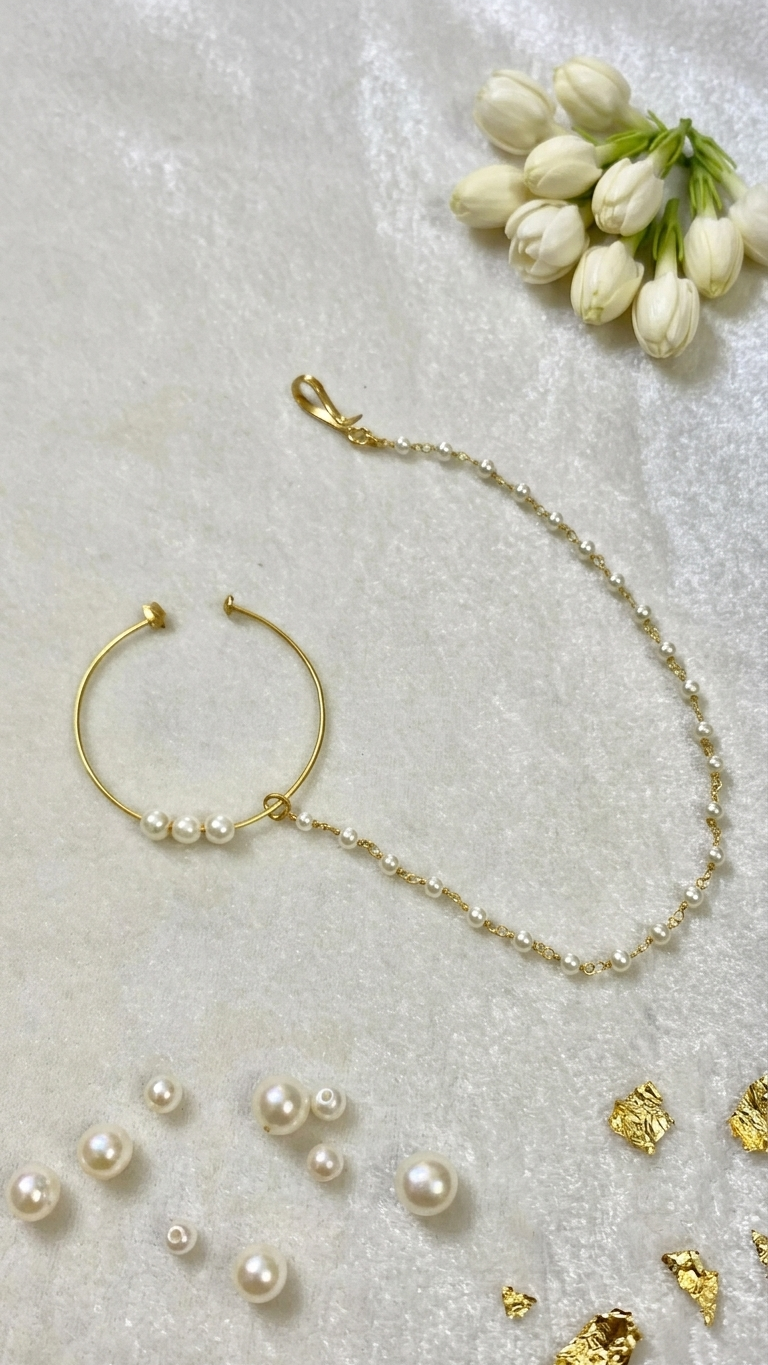 Bridal Nath (medium size nose-ring) | Ready-to-ship