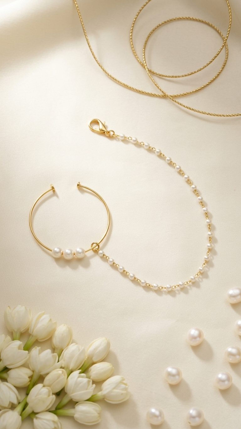 Bridal Nath (medium size nose-ring) | Ready-to-ship