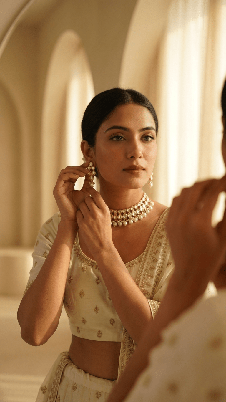 Preeti Set | Ready-to-ship - Touch Of Elegance