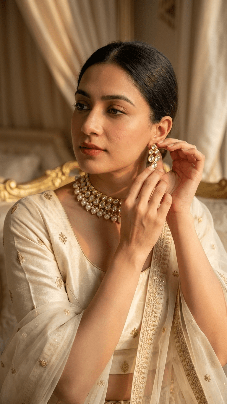 Preeti Set | Ready-to-ship - Touch Of Elegance