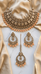 Pretty - in - Peach Set | Ready - to - ship - Touch Of Elegance