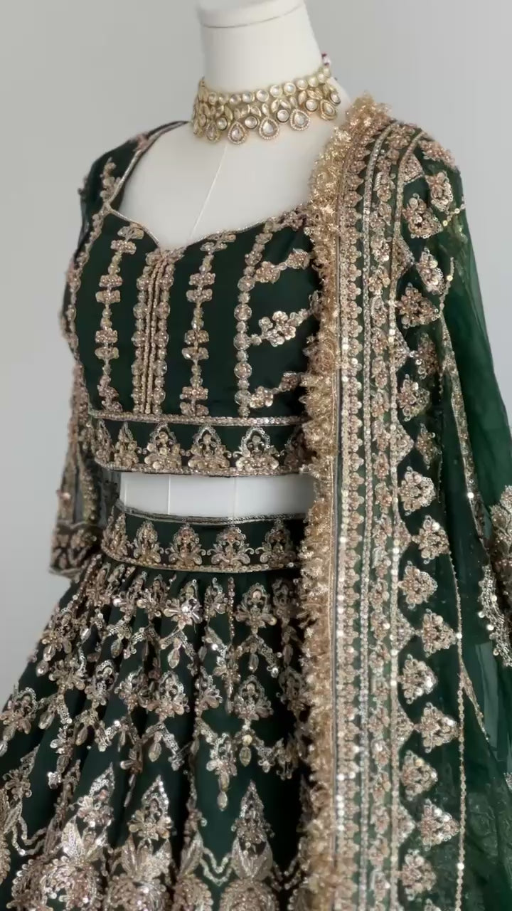 Mor Mahal Lehenga