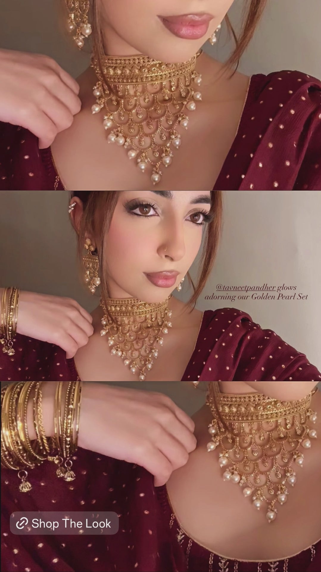 Golden Pearl Set | Ready-to-ship