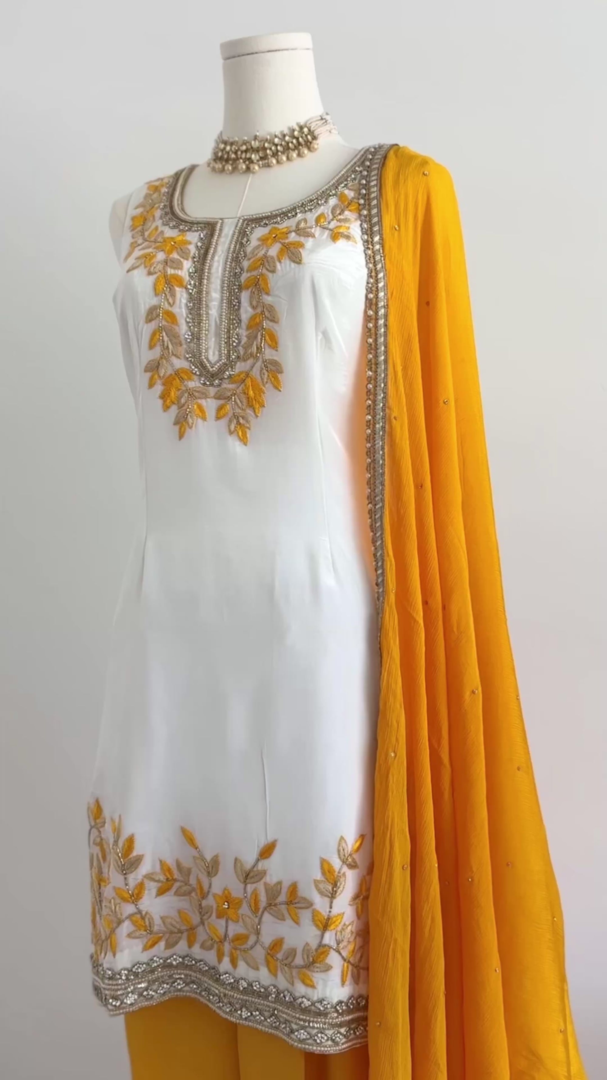 Golden Flora Suit