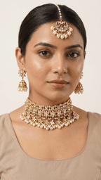 Priya Kundan Set | Ready-to-ship - Touch Of Elegance