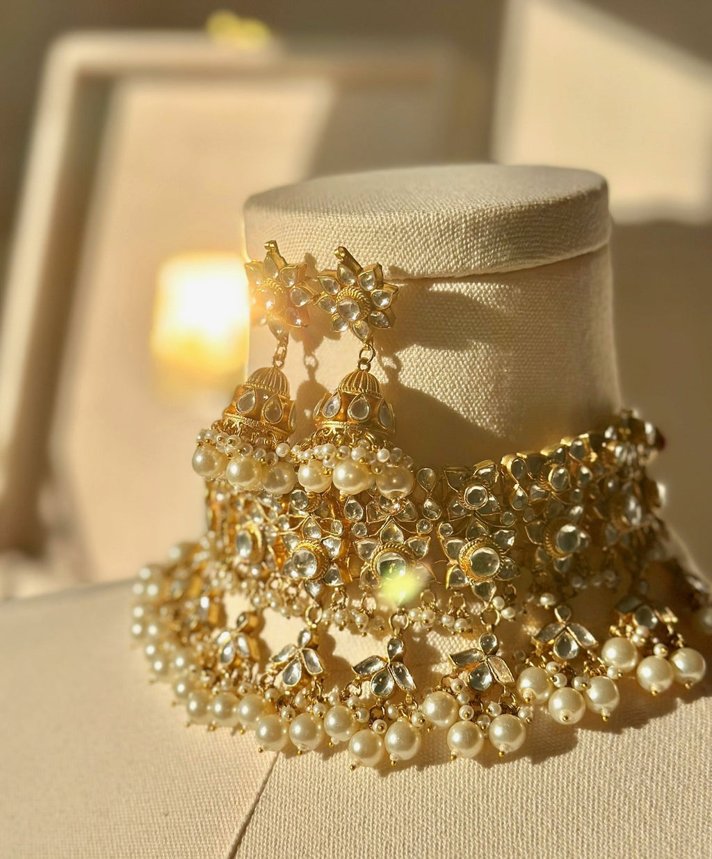 Priya Kundan Set | Ready - to - ship - Touch Of Elegance