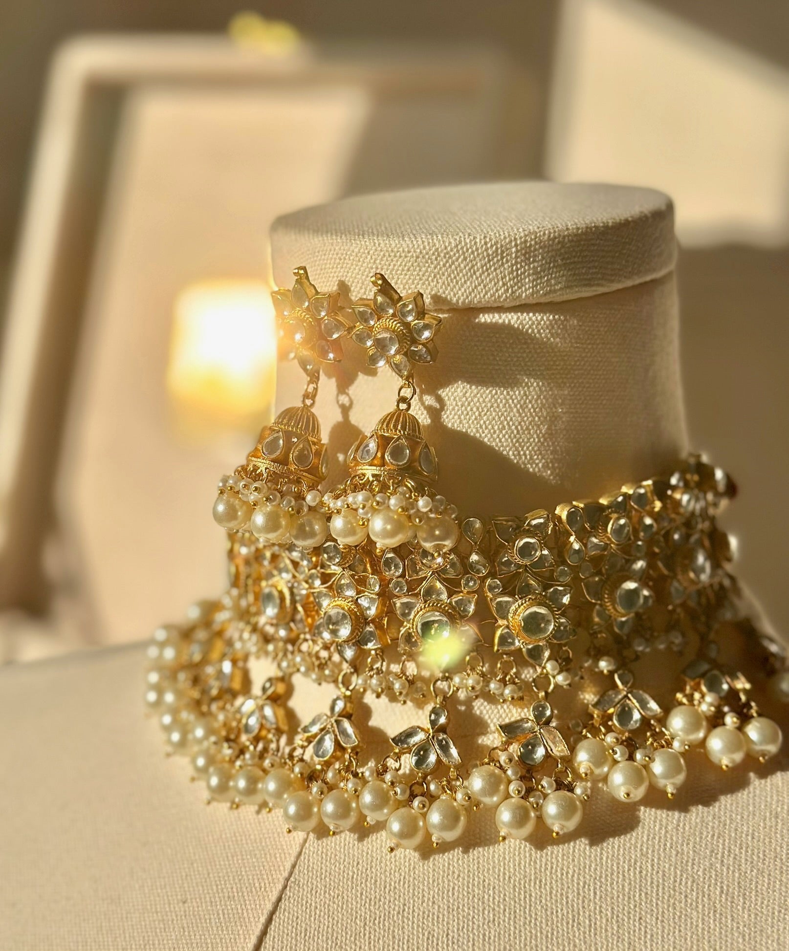 Priya Kundan Set | Ready - to - ship - Touch Of Elegance