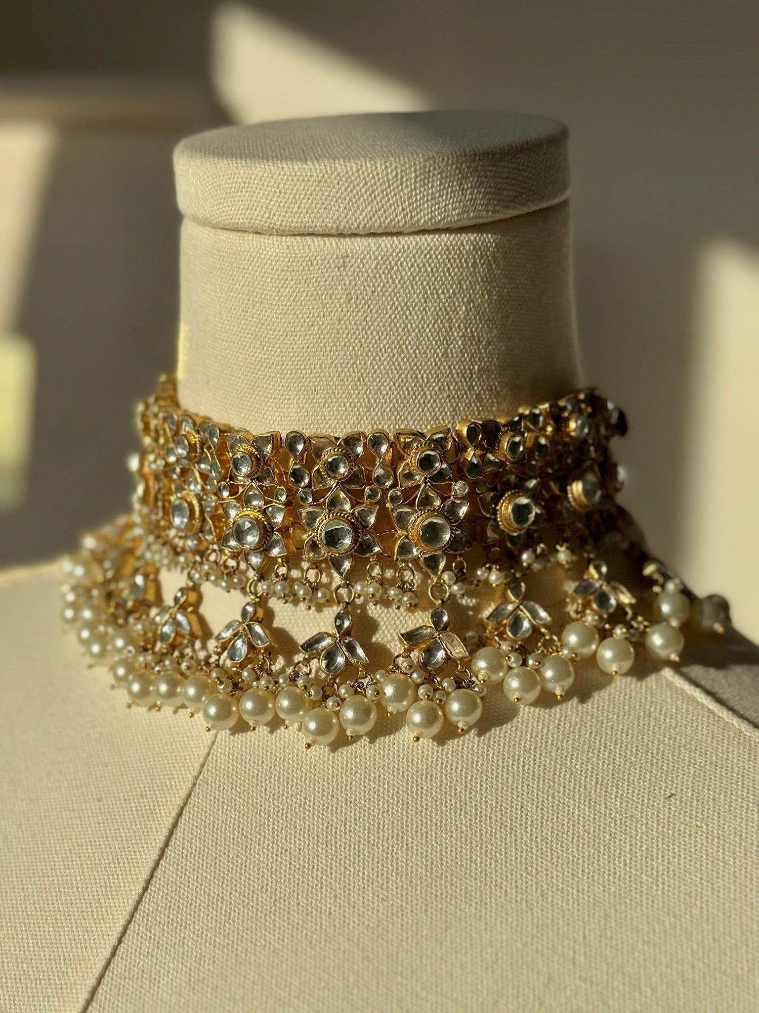 Priya Kundan Set | Ready - to - ship - Touch Of Elegance