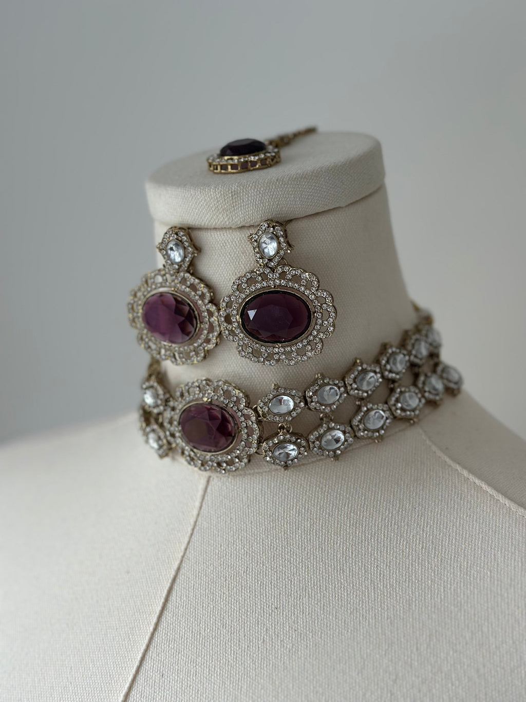 Purple Sapphire Set | Ready-to-ship - Touch Of Elegance