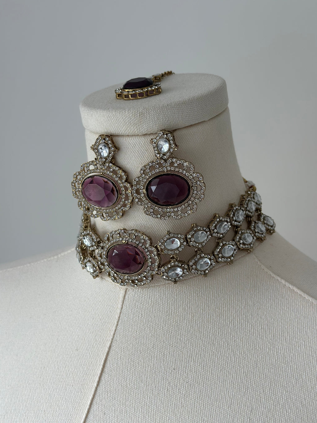 Purple Sapphire Set | Ready-to-ship - Touch Of Elegance