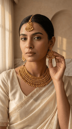 Raiya Gold Set | Ready - to - ship - Touch Of Elegance