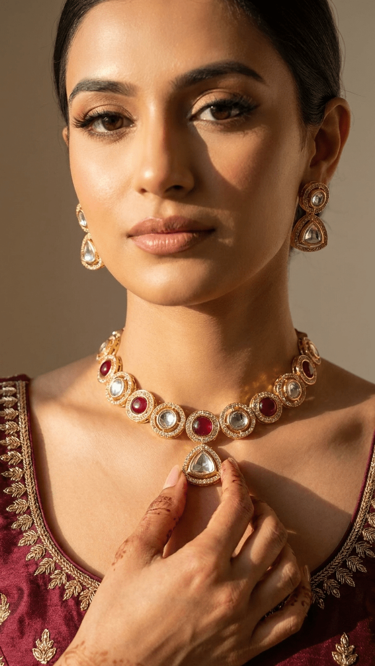 Raman Red Set | Ready-to-ship - Touch Of Elegance