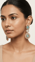 Rania Earrings • Blue | Ready-to-ship - Touch Of Elegance