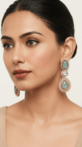 Rania Earrings • Blue | Ready-to-ship - Touch Of Elegance