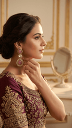Rania Earrings • Pink | Ready-to-ship - Touch Of Elegance