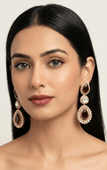 Rania Earrings • Red | Ready-to-ship - Touch Of Elegance