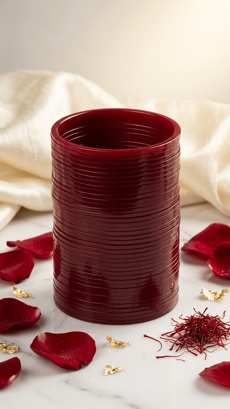 Red Choora Bangles - Touch Of Elegance