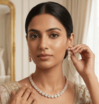 Reena American Diamond Set | Ready - to - ship - Touch Of Elegance