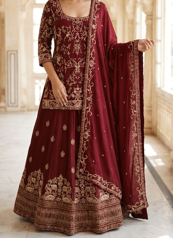 Reena Lehenga Set - Touch Of Elegance