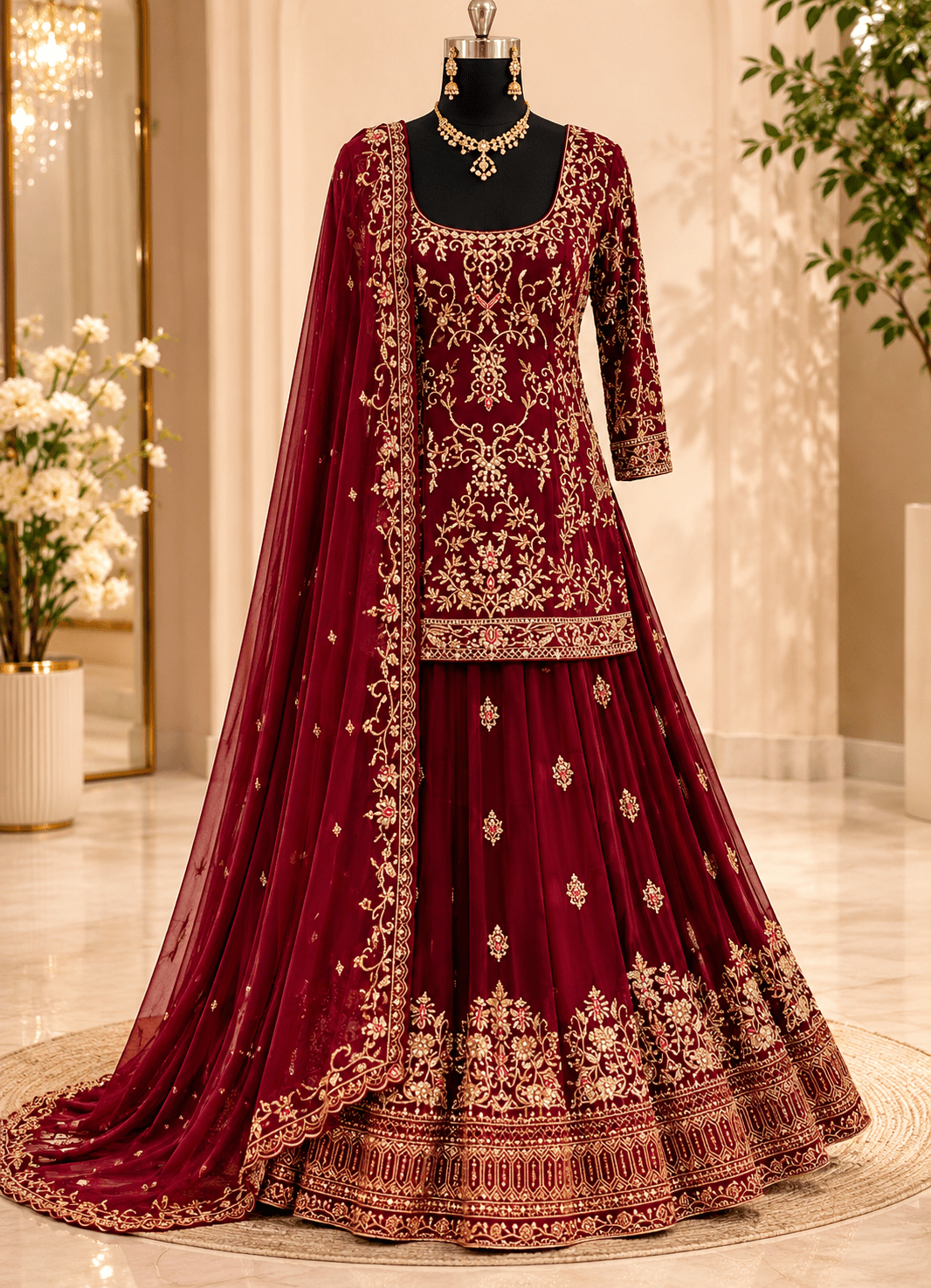 Reena Lehenga Set - Touch Of Elegance